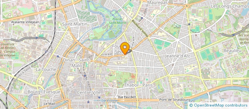 localisation de l'entreprise MONSIEUR ABDERRAHMAN OUHAMOU  RENNES