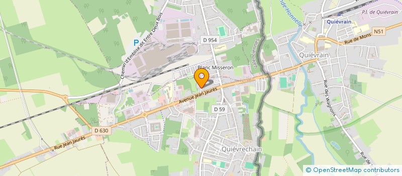 localisation de l'entreprise MONSIEUR ABDERRAHMAN OULAD BENTAYEB  QUIEVRECHAIN