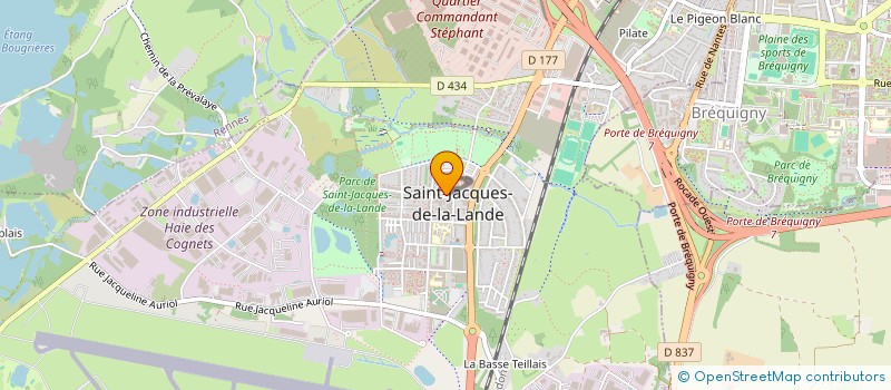 localisation de l'entreprise MONSIEUR ABDERRAHMAN SOUIHLI  SAINT-JACQUES-DE-LA-LANDE