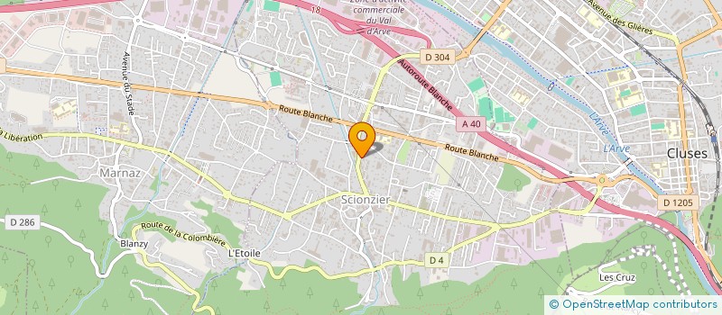 localisation de l'entreprise MONSIEUR ABDERRAHMAN TRABELSI  SCIONZIER