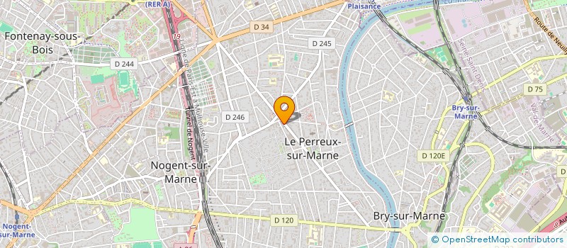 localisation de l'entreprise MONSIEUR ABDERRAHMANE ABAYCHOUR  LE PERREUX-SUR-MARNE