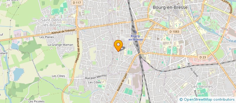 localisation de l'entreprise MONSIEUR ABDERRAHMANE ABOUHALA à BOURG-EN-BRESSE