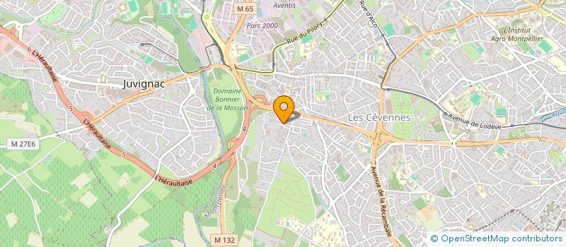 localisation de l'entreprise MONSIEUR ABDERRAHMANE AIT MOHAMMED à MONTPELLIER