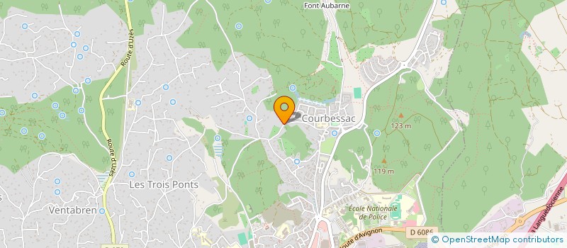 localisation de l'entreprise MONSIEUR ABDERRAHMANE ALOUI  NIMES