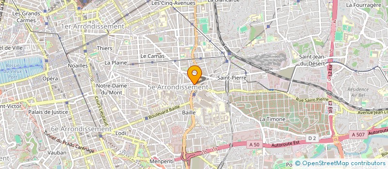 localisation de l'entreprise MONSIEUR ABDERRAHMANE AMZIANE à MARSEILLE