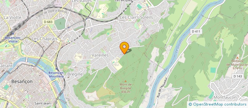 localisation de l'entreprise MONSIEUR ABDERRAHMANE ARBANE à BESANCON