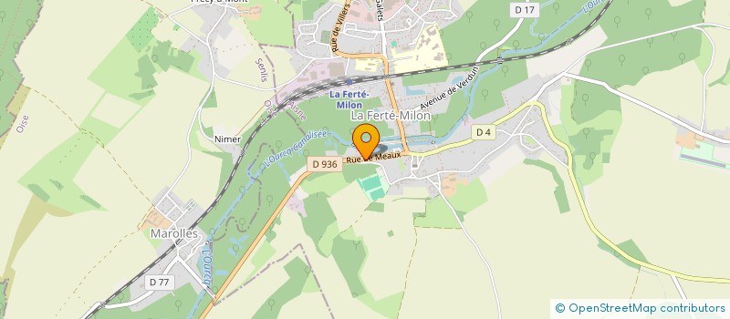 localisation de l'entreprise MONSIEUR ABDERRAHMANE AREZKI  LA FERTE-MILON