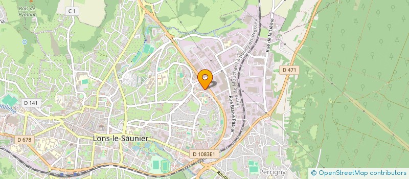 localisation de l'entreprise MONSIEUR ABDERRAHMANE ARHAB à LONS-LE-SAUNIER