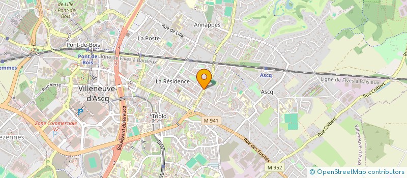 localisation de l'entreprise MONSIEUR ABDERRAHMANE ASRI à VILLENEUVE-D'ASCQ