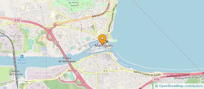 localisation de l'entreprise MONSIEUR ABDERRAHMANE ATMANI à MARTIGUES