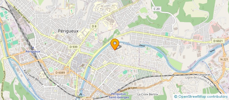 localisation de l'entreprise MONSIEUR ABDERRAHMANE AYACHE  PERIGUEUX