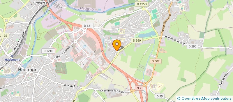 localisation de l'entreprise MONSIEUR ABDERRAHMANE BADRI  LOUVROIL