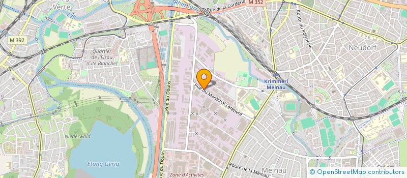 localisation de l'entreprise MONSIEUR ABDERRAHMANE BAHAMOU à STRASBOURG