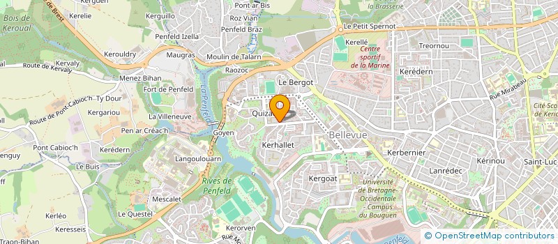 localisation de l'entreprise MONSIEUR ABDERRAHMANE BEKHOUCHE à BREST