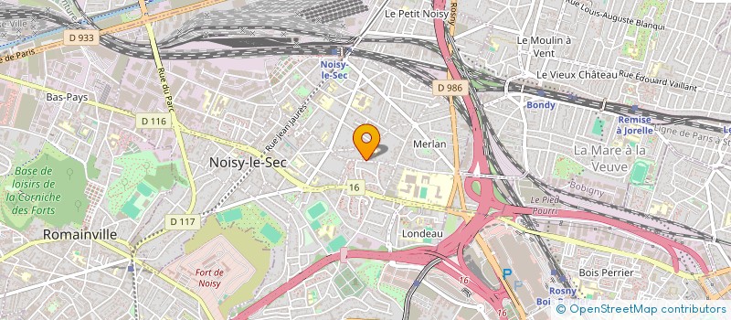 localisation de l'entreprise MONSIEUR ABDERRAHMANE BELKESSAM à NOISY-LE-SEC