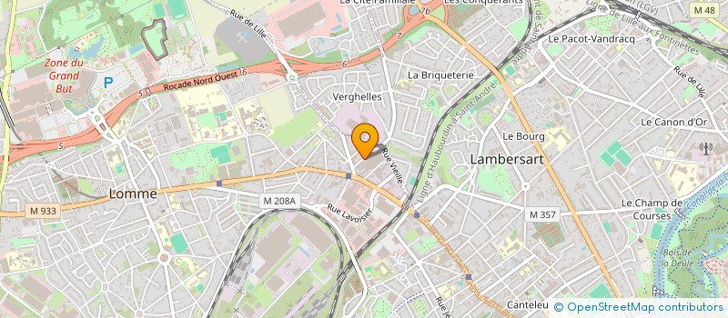 localisation de l'entreprise MONSIEUR ABDERRAHMANE BENCHAIDA à LILLE