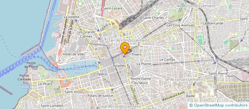 localisation de l'entreprise MONSIEUR ABDERRAHMANE BENNOUR à MARSEILLE