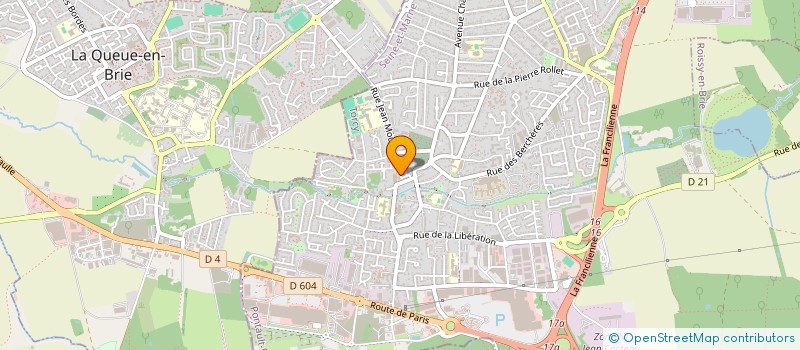 localisation de l'entreprise MONSIEUR ABDERRAHMANE BENSEKRANE à PONTAULT-COMBAULT