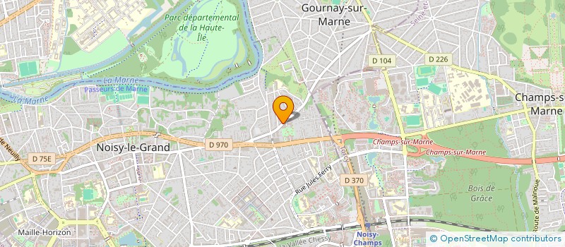 localisation de l'entreprise MONSIEUR ABDERRAHMANE BOUCHACHI  NOISY-LE-GRAND