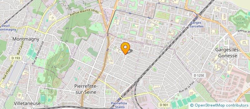 localisation de l'entreprise MONSIEUR ABDERRAHMANE BOUCHELAGHEM à PIERREFITTE-SUR-SEINE