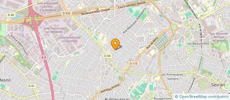 localisation de l'entreprise MONSIEUR ABDERRAHMANE BOUNABI  AULNAY-SOUS-BOIS