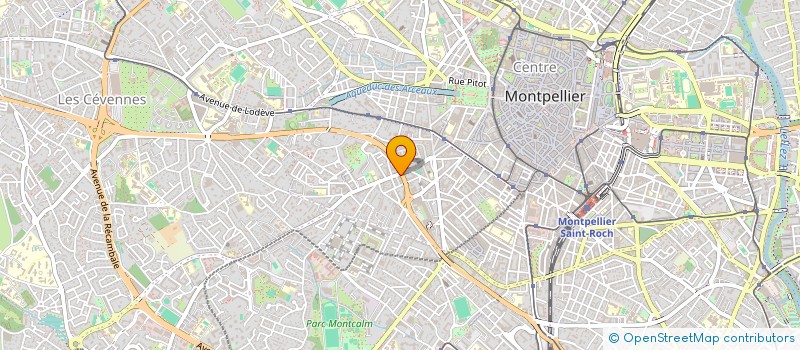 localisation de l'entreprise MONSIEUR ABDERRAHMANE BOUTHIBA à MONTPELLIER