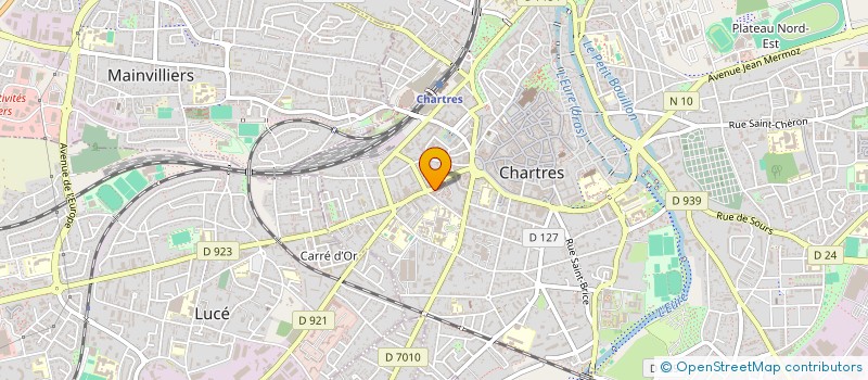 localisation de l'entreprise MONSIEUR ABDERRAHMANE BRAHIMI à CHARTRES