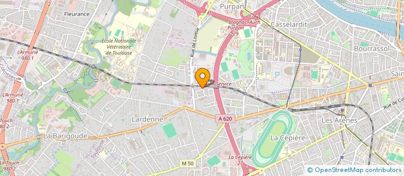 localisation de l'entreprise MONSIEUR ABDERRAHMANE CHAIB à TOULOUSE