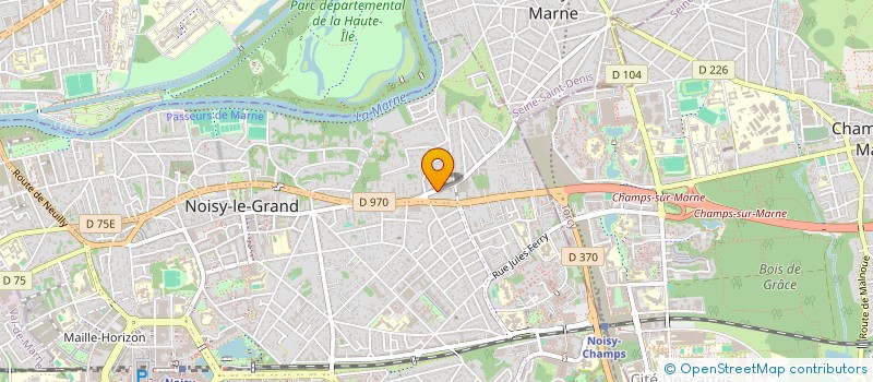 localisation de l'entreprise MONSIEUR ABDERRAHMANE DAHANE à NOISY-LE-GRAND