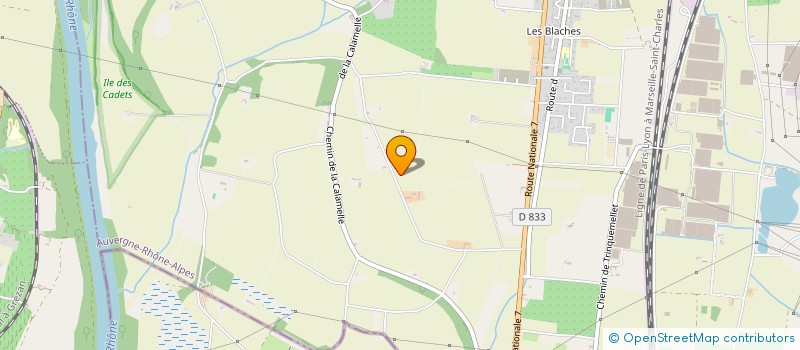 localisation de l'entreprise MONSIEUR ABDERRAHMANE EL BOUKRINI  LA GARDE ADHEMAR