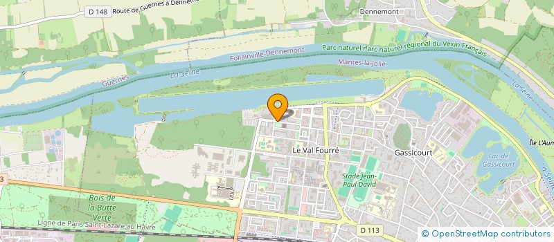 localisation de l'entreprise MONSIEUR ABDERRAHMANE EL FAROUAH  MANTES-LA-JOLIE