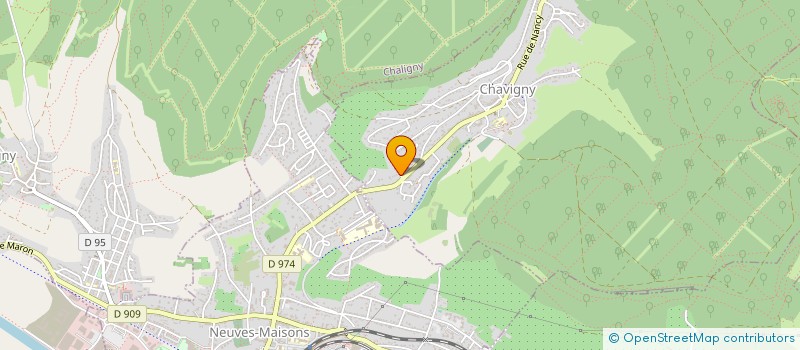 localisation de l'entreprise MONSIEUR ABDERRAHMANE EL HAMZAOUI  CHAVIGNY