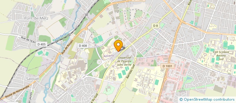 localisation de l'entreprise MONSIEUR ABDERRAHMANE EL HILALI  AMIENS