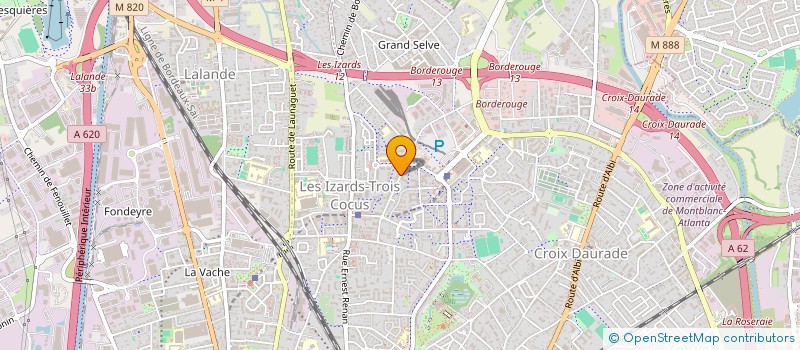 localisation de l'entreprise MONSIEUR ABDERRAHMANE EL YAMANI CHAHBI à TOULOUSE