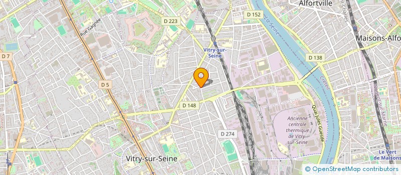 localisation de l'entreprise MONSIEUR ABDERRAHMANE ELHABITRI  VITRY-SUR-SEINE