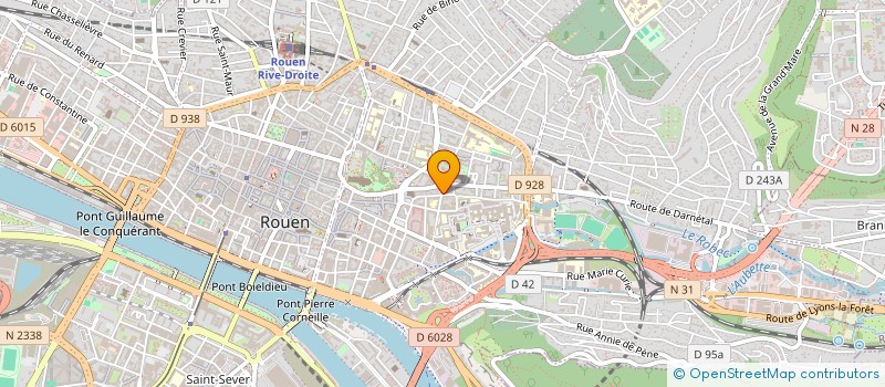 localisation de l'entreprise MONSIEUR ABDERRAHMANE FEHRI  ROUEN