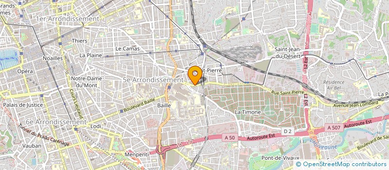 localisation de l'entreprise MONSIEUR ABDERRAHMANE GORADIA  MARSEILLE