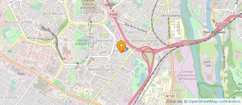 localisation de l'entreprise MONSIEUR ABDERRAHMANE GUENDOUZ à TOULOUSE