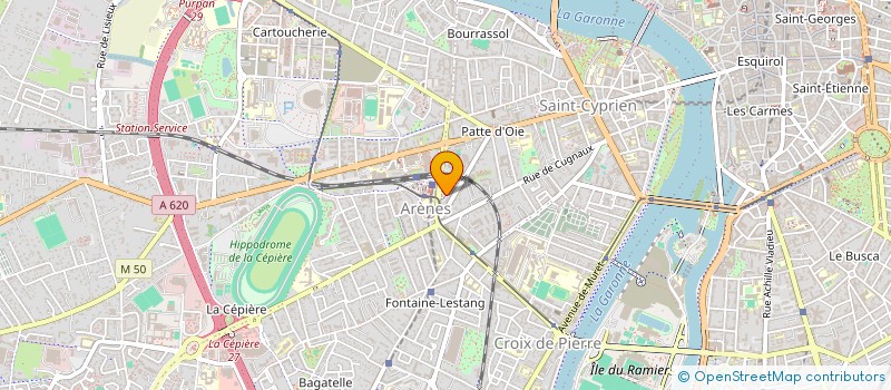 localisation de l'entreprise MONSIEUR ABDERRAHMANE HABIBY  TOULOUSE