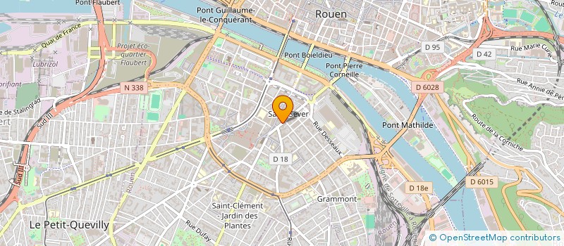 localisation de l'entreprise MONSIEUR ABDERRAHMANE HALLOU à ROUEN