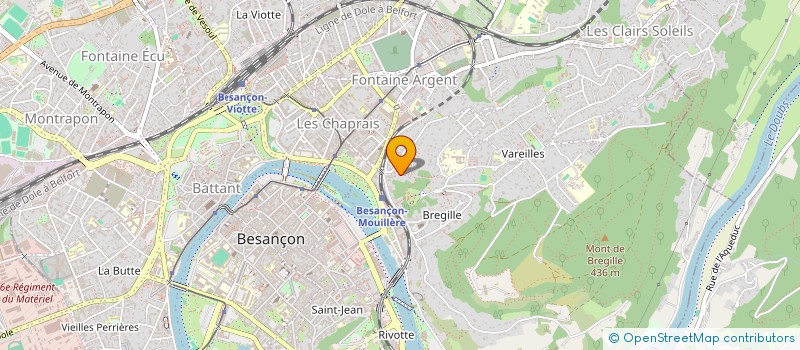 localisation de l'entreprise MONSIEUR ABDERRAHMANE HAMIMECHE à BESANCON