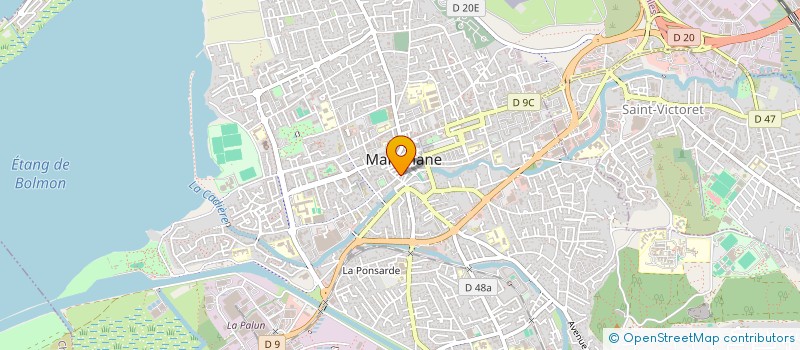 localisation de l'entreprise MONSIEUR ABDERRAHMANE HAMITOUCHE  AUBERVILLIERS