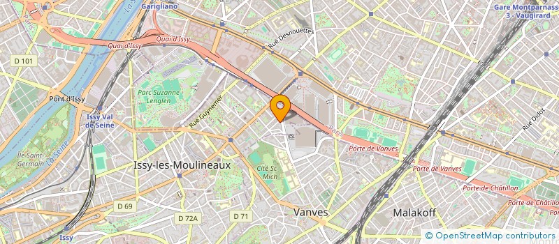 localisation de l'entreprise MONSIEUR ABDERRAHMANE HAMLILI à ISSY-LES-MOULINEAUX
