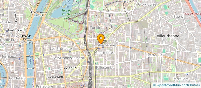 localisation de l'entreprise MONSIEUR ABDERRAHMANE HASSANI  VILLEURBANNE