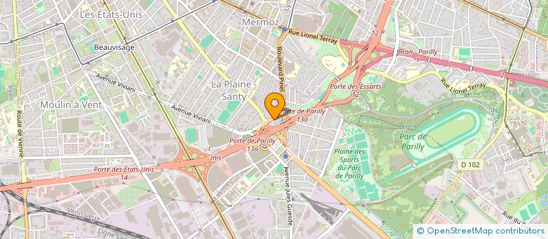 localisation de l'entreprise MONSIEUR ABDERRAHMANE HEDJAM  LYON