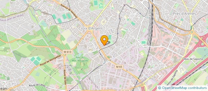 localisation de l'entreprise MONSIEUR ABDERRAHMANE HIDDAOUI à MONTPELLIER