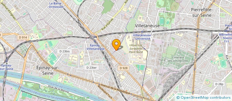 localisation de l'entreprise MONSIEUR ABDERRAHMANE IMARAZENE à VILLETANEUSE
