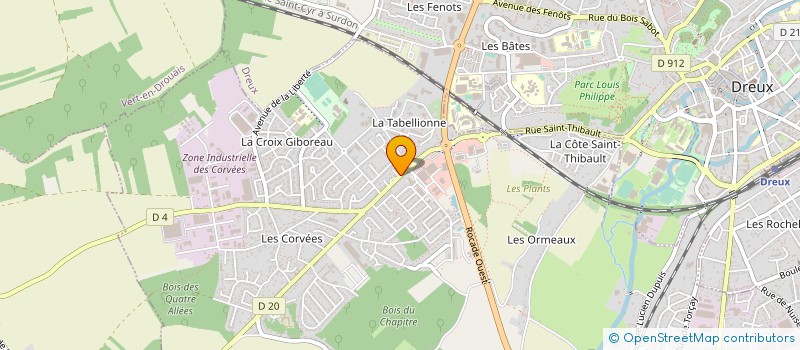localisation de l'entreprise MONSIEUR ABDERRAHMANE KADI à VERNOUILLET