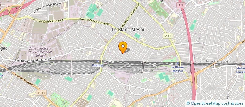 localisation de l'entreprise MONSIEUR ABDERRAHMANE KADI à LE BLANC-MESNIL