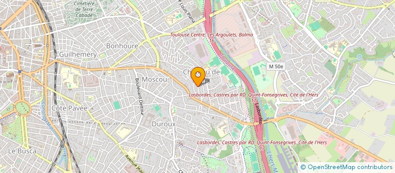 localisation de l'entreprise MONSIEUR ABDERRAHMANE KERMEZLI à TOULOUSE